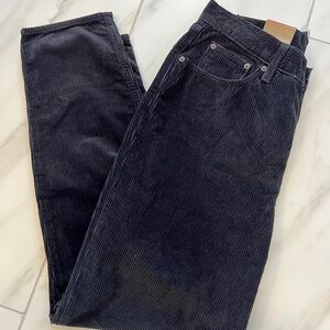 Levi's Black High-Waisted Corduroy Jeans women’s size 31 X 30